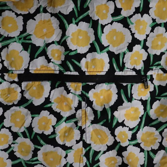 Diane Von Furstenberg x Target Yellow S Packable Sleeveless Hooded Full Zip Vest - Picture 9 of 13